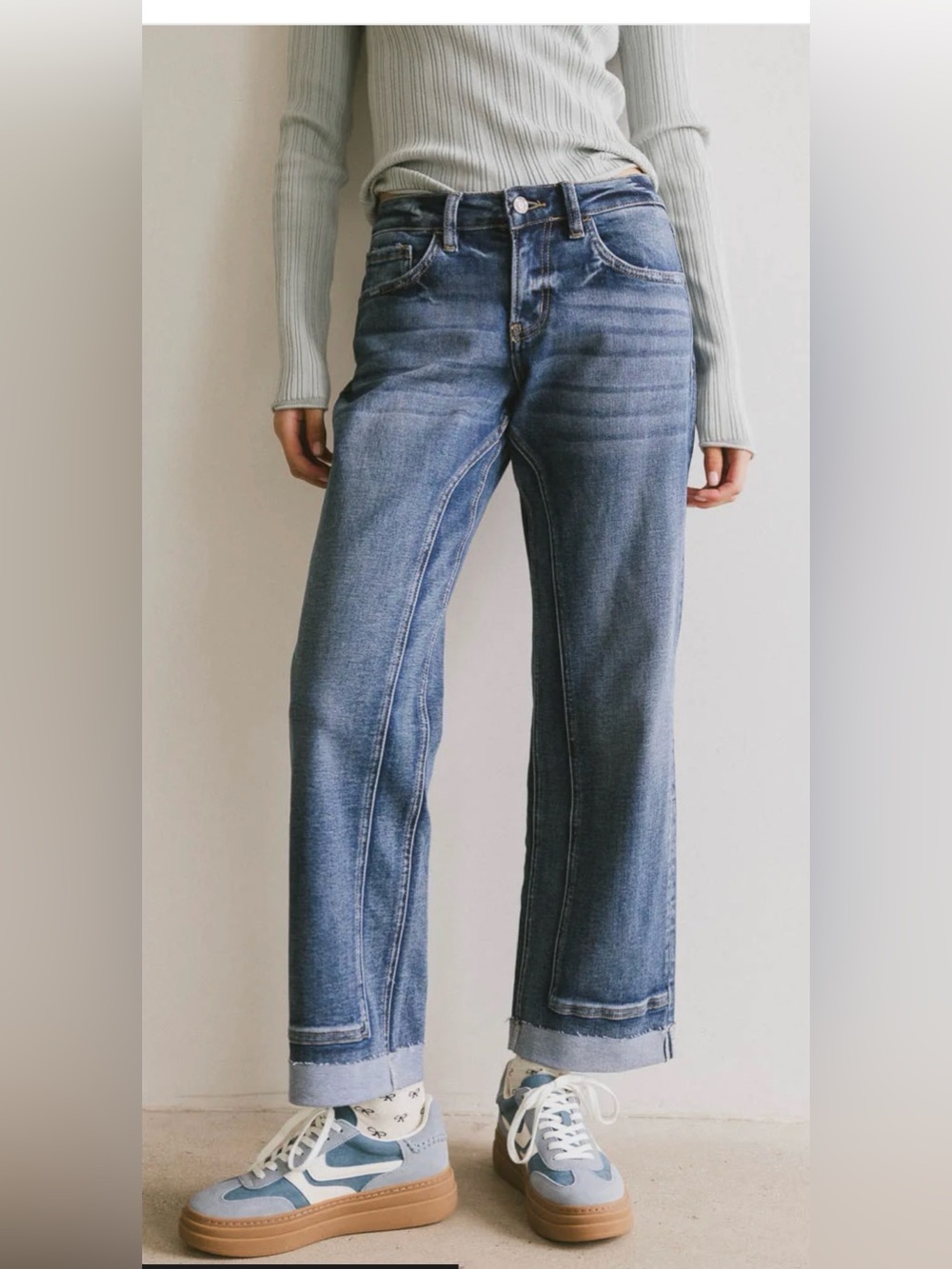 Vervet Rudie Baggy Straight Leg Jeans - Picture 2 of 10